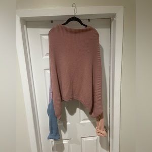 pyt colorblock sweater